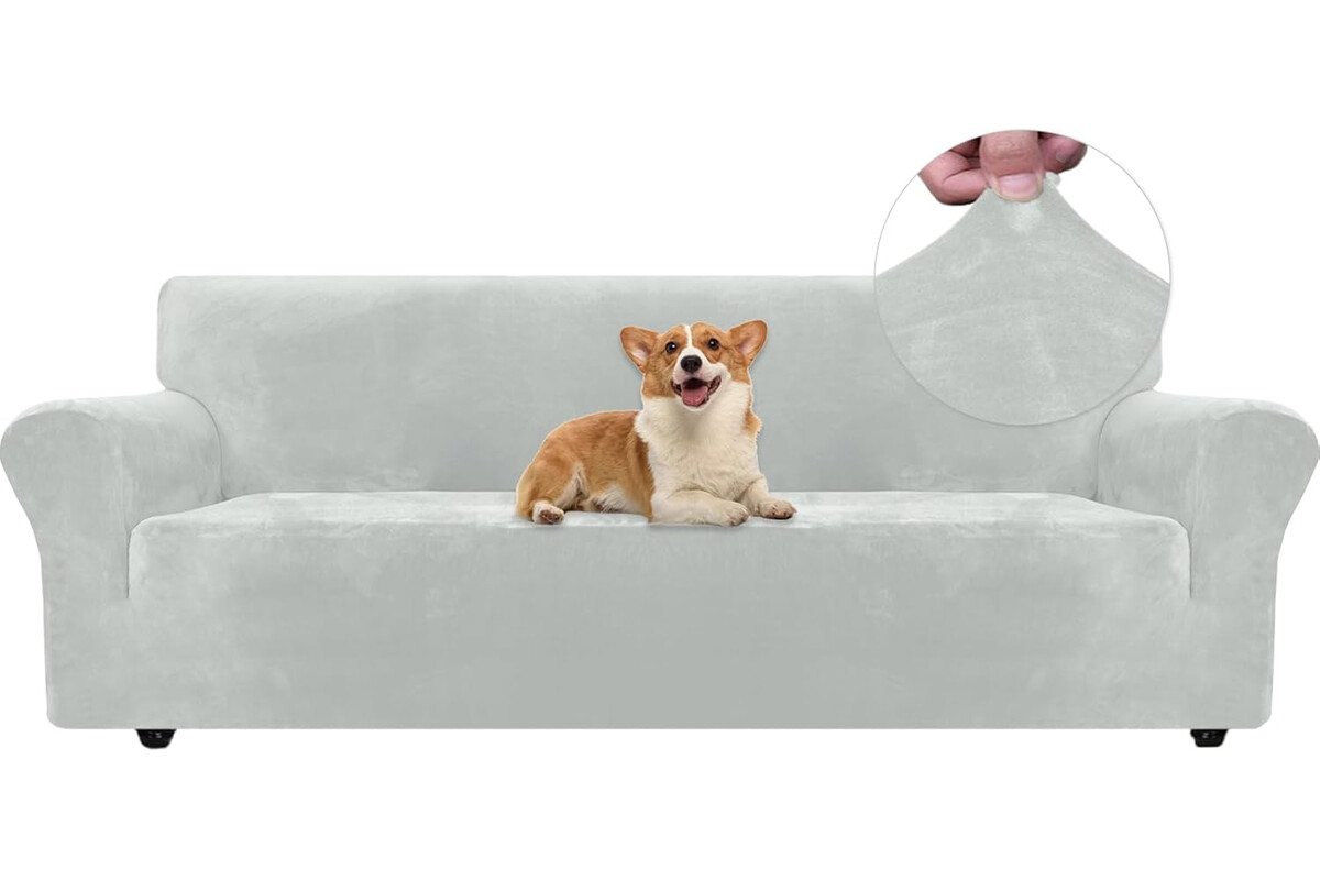 Risparmia sulla protezione del tuo divano: copridivano 4 posti resistente ai graffi adesso in offerta
