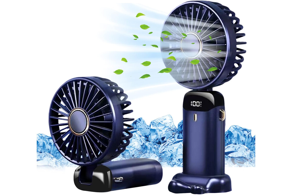 Rinfrescati risparmiando: ventilatore portatile ricaricabile in offerta speciale, solo per pochi giorni