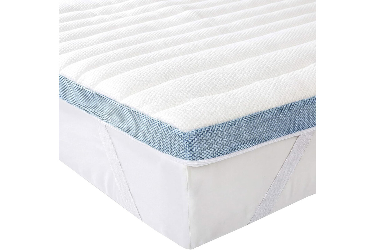 Dormi meglio e risparmia: topper memory foam matrimoniale Amazon Basics in offerta per comfort e convenienza