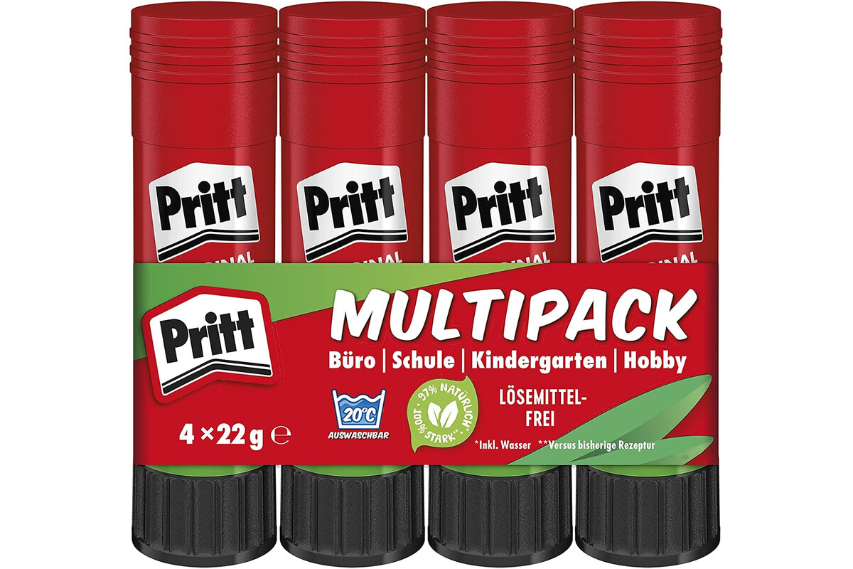 Risparmia con il pack da 4 stick pritt: più colla, meno spesa per scuola e creatività