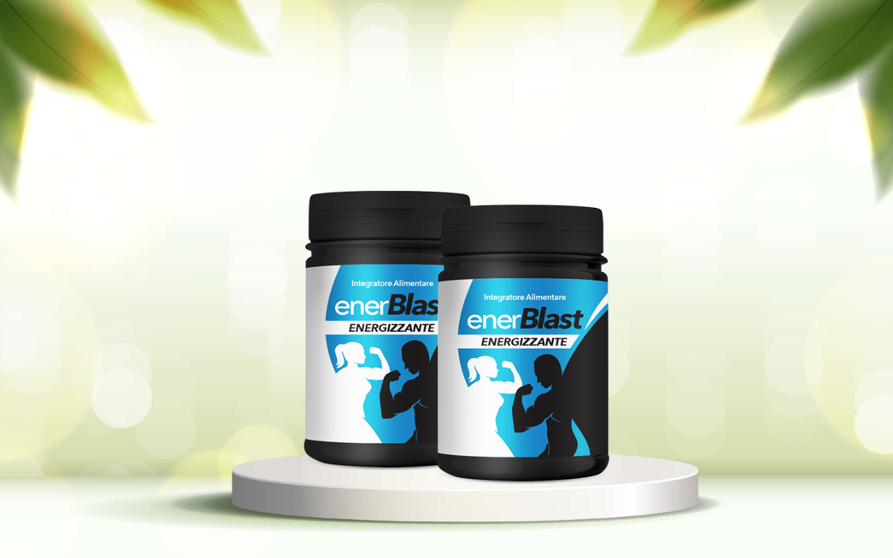 Scopri EnerBlast: energia immediata e massima performance per sport e lavoro