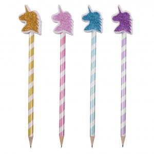 MATITA CON GOMMA UNICORNO